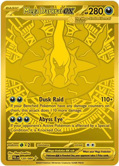 ME05: Mega Darkrai ex - 120/084 (Holofoil)