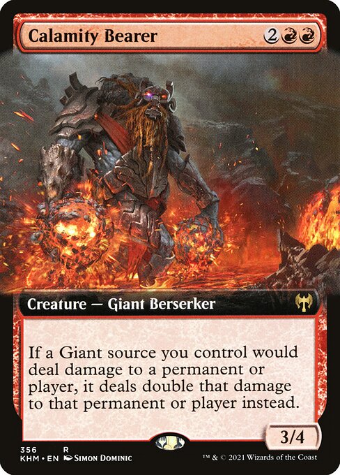KHM: Calamity Bearer (Extended Art) (Foil)