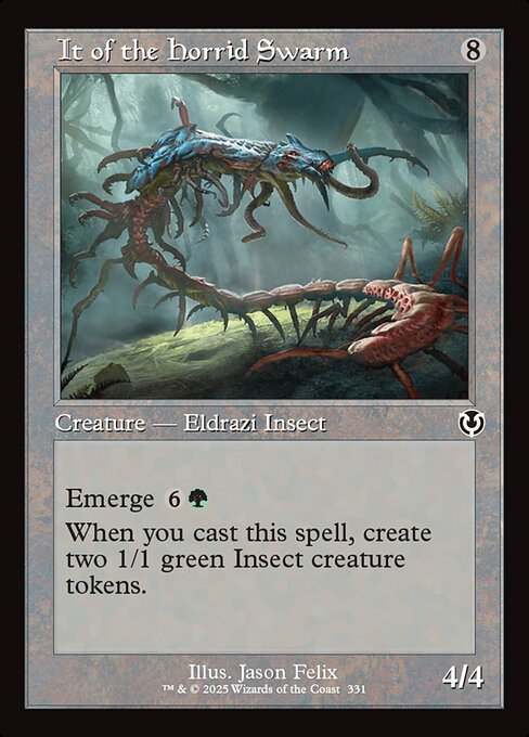 INR: It of the Horrid Swarm (Retro Frame)