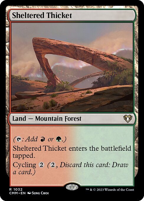 CMM: Sheltered Thicket