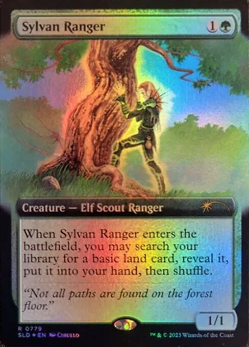 SLD: Sylvan Ranger (Extended Art) (Foil)