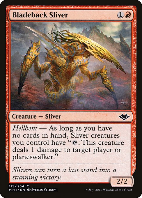 MH1: Bladeback Sliver (Foil)