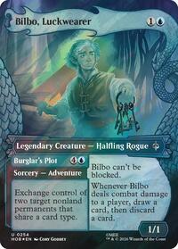 HOB: Bilbo, Luckwearer // Burglar's Plot (Foil)
