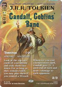 HOB: Gandalf, Goblins' Bane // Flameshape (Foil)