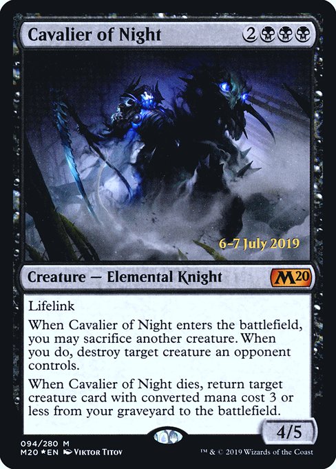 PM20: Cavalier of Night (Foil)