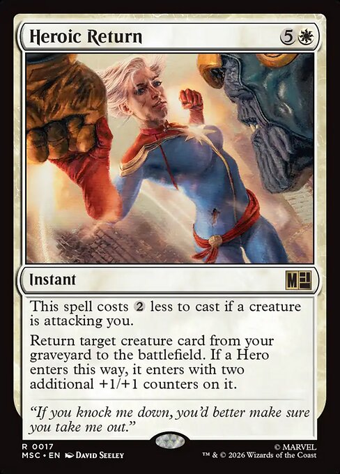 MSC: Heroic Return