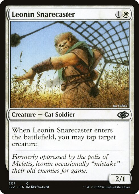 J22: Leonin Snarecaster