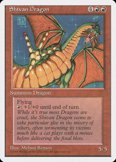 4ED: Shivan Dragon