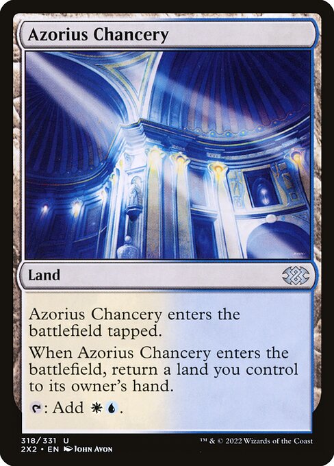 2X2: Azorius Chancery (Foil)