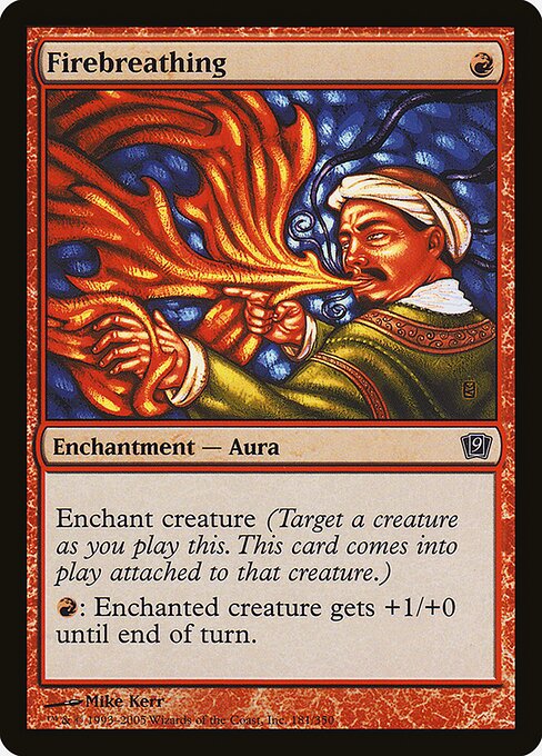 9ED: Firebreathing (Foil)
