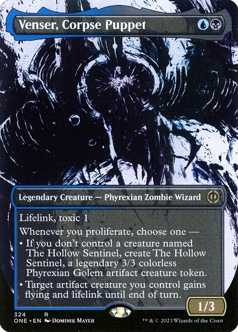 ONE: Venser, Corpse Puppet (Showcase)