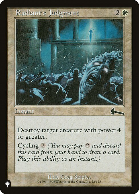 PLST: Radiant's Judgment