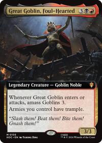 HOC: Great Goblin, Foul-Hearted (Foil)