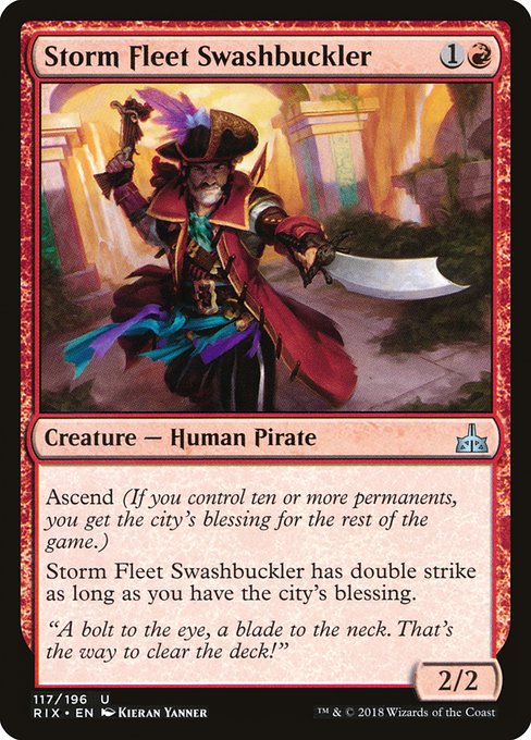 RIX: Storm Fleet Swashbuckler