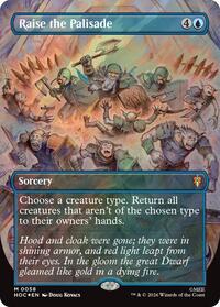 HOC: Raise the Palisade (Foil)