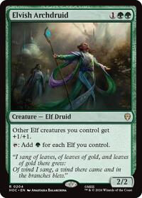 HOC: Elvish Archdruid
