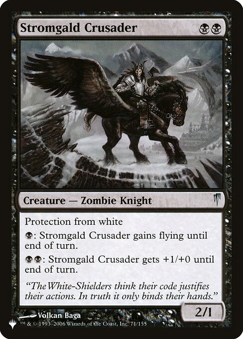 PLST: Stromgald Crusader