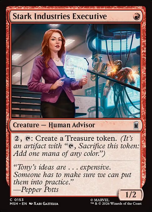 MSH: Stark Industries Executive (Foil)