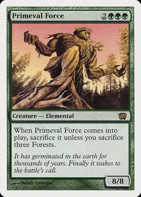 8ED: Primeval Force
