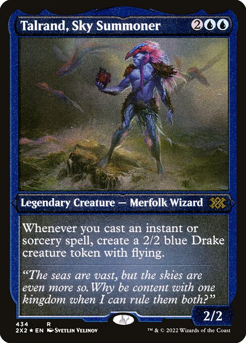 2X2: Talrand, Sky Summoner (Foil Etched)