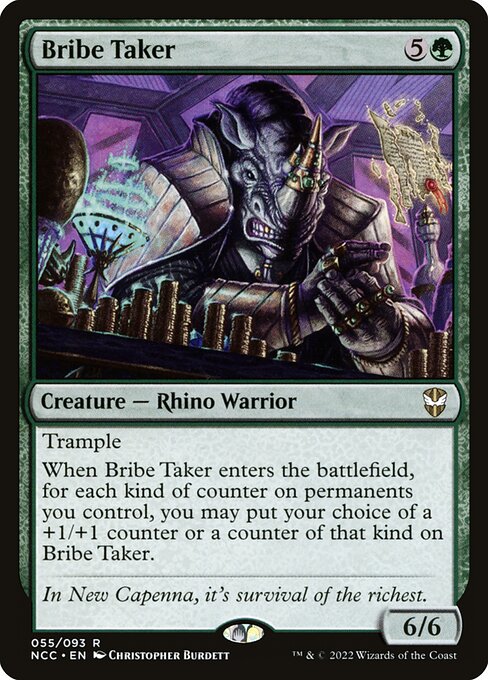 NCC: Bribe Taker