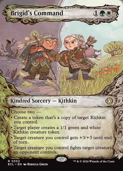 ECL: Brigid's Command (Showcase) (Foil)