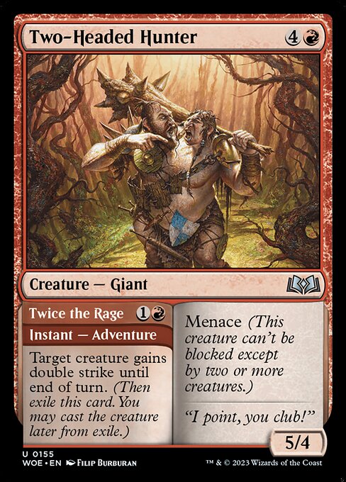WOE: Two-Headed Hunter (Foil)