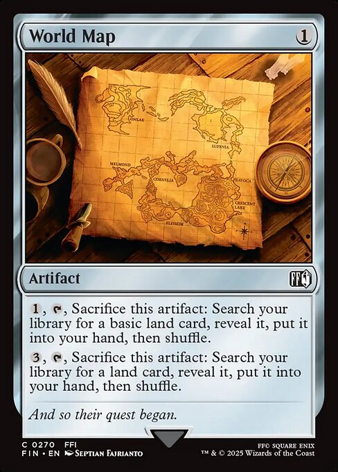 FIN: World Map (Foil)