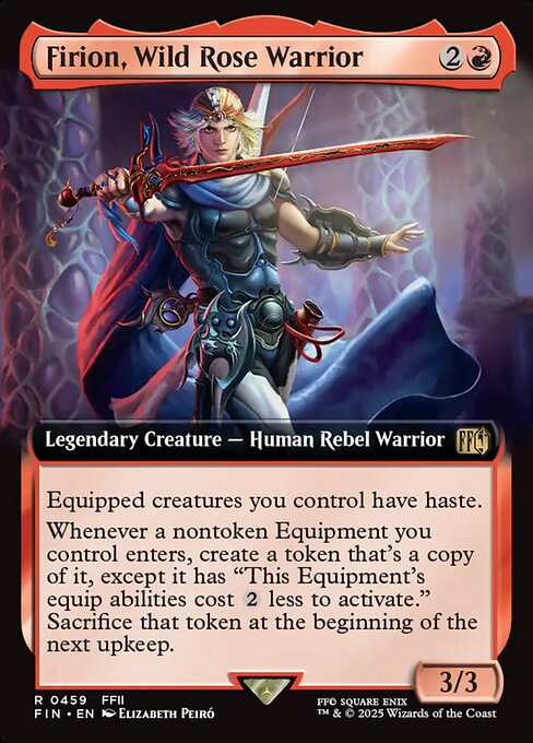 FIN: Firion, Wild Rose Warrior (Extended Art) (Foil)
