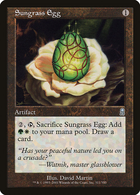ODY: Sungrass Egg (Foil)