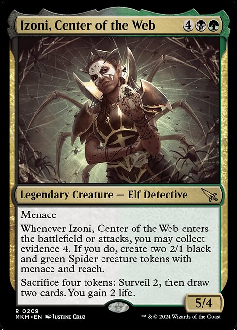 MKM: Izoni, Center of the Web (Foil)