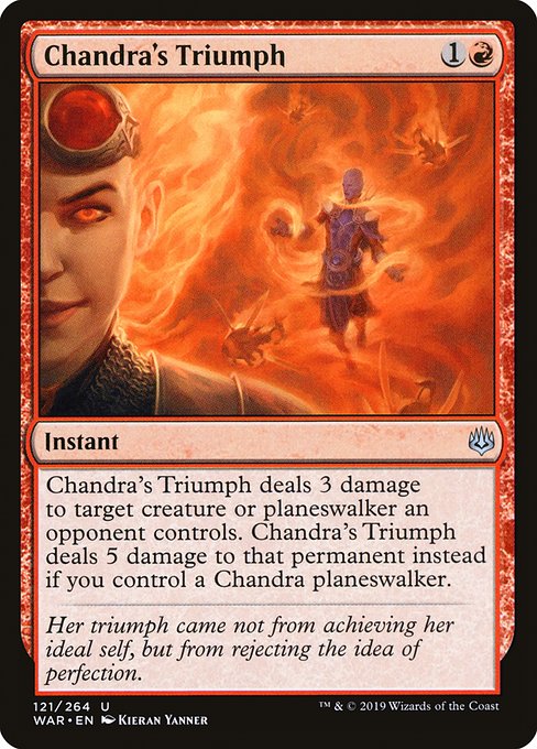 WAR: Chandra's Triumph (Foil)