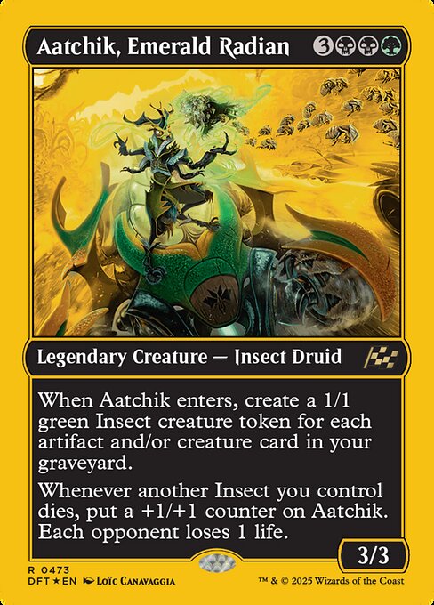 DFT: Aatchik, Emerald Radian (First-Place Foil)