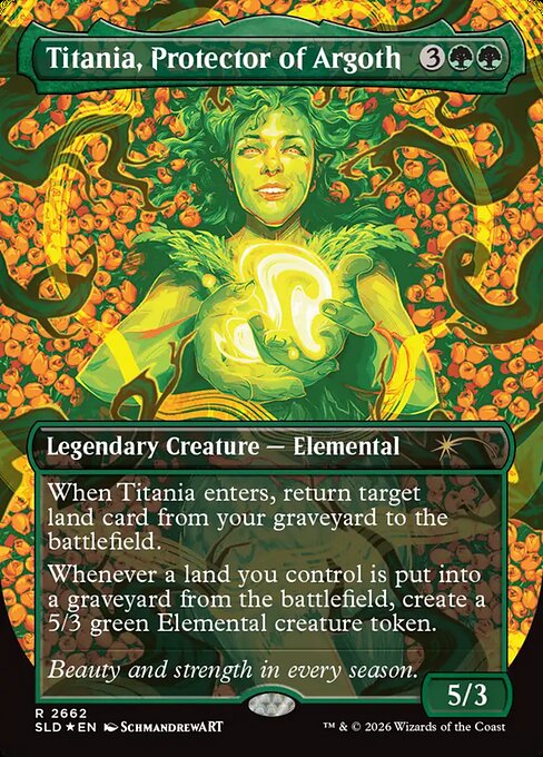 SLD: Titania, Protector of Argoth (Foil)