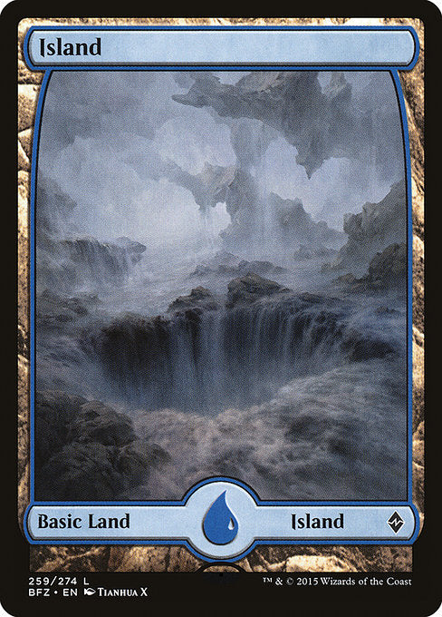 BFZ: Island (259) - Full Art (Foil)