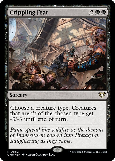 CMM: Crippling Fear