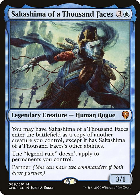 CMR: Sakashima of a Thousand Faces (Foil)