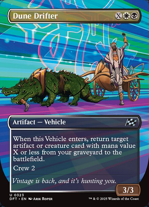DFT: Dune Drifter (Borderless) (Foil)
