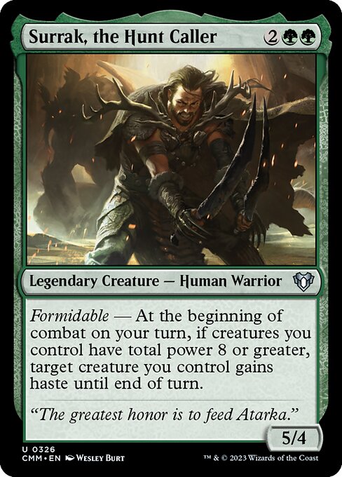 CMM: Surrak, the Hunt Caller (Foil)
