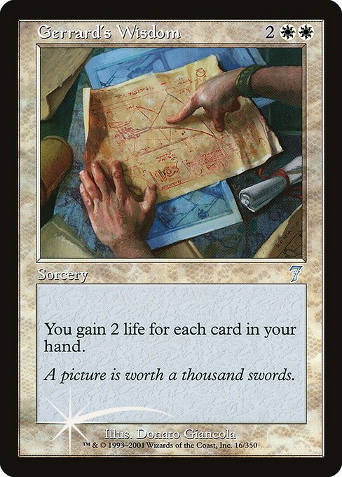 7ED: Gerrard's Wisdom (Foil)