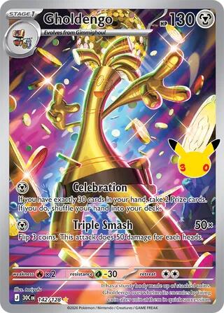 30C: Gholdengo - 142/128 (Holofoil)