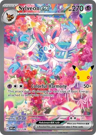 30C: Sylveon ex - 153/128 (Holofoil)
