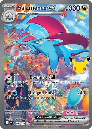 30C: Salamence ex - 156/128 (Holofoil)