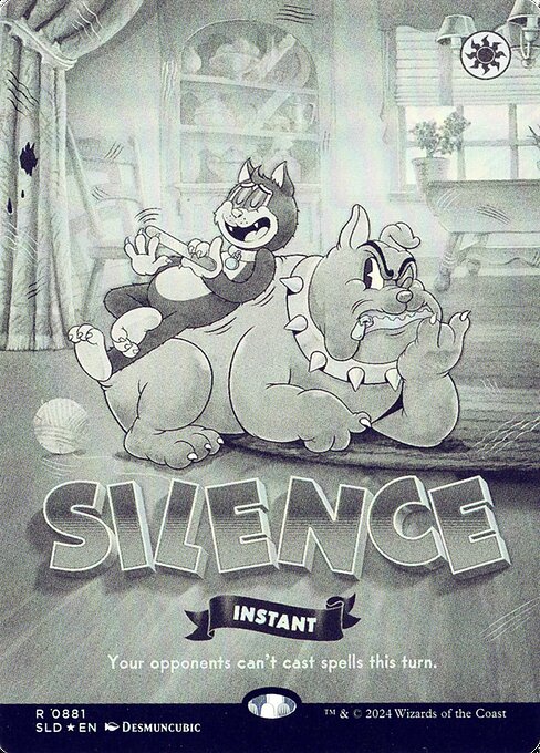 SLD: Silence (0881) (Black & White Foil)