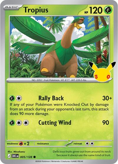30C: Tropius (Holofoil)