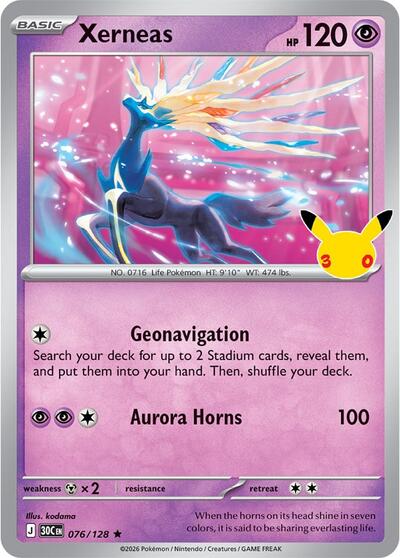 30C: Xerneas (Holofoil)