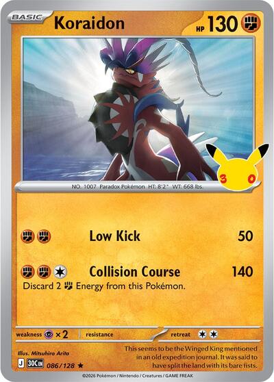 30C: Koraidon (Holofoil)
