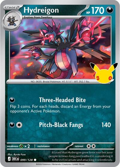 30C: Hydreigon (Holofoil)