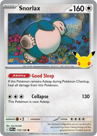 30C: Snorlax (Holofoil)