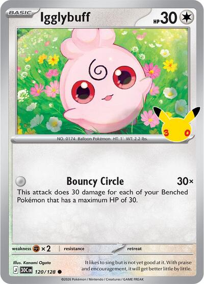 30C: Igglybuff (Holofoil)